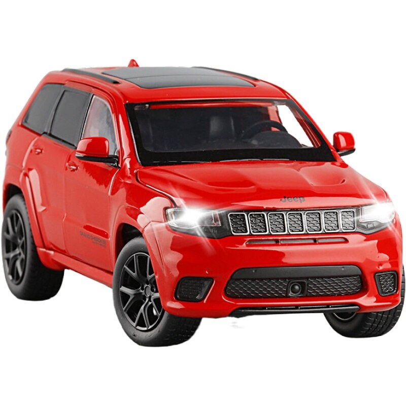 1:32 JEEPS Grand Cherokee SUV Alloy Off-road Car Model Steering Shock Absorber Sound And Light Toy Car Boy Gifts Car Model - TIKIJTRONICS 0 SPECIFICATIONSWarning: NOType Number: /Type: CarScale: 1:32Recommend Age: 4-6y,7-12y,12+y,18+Origin: Mainland ChinaModel Number: /Material: MetalFeatures: DiecastCertification: 3CBrand Name: WELLYBarcode: No3C: Type TIKIJTRONICS  (Store description)