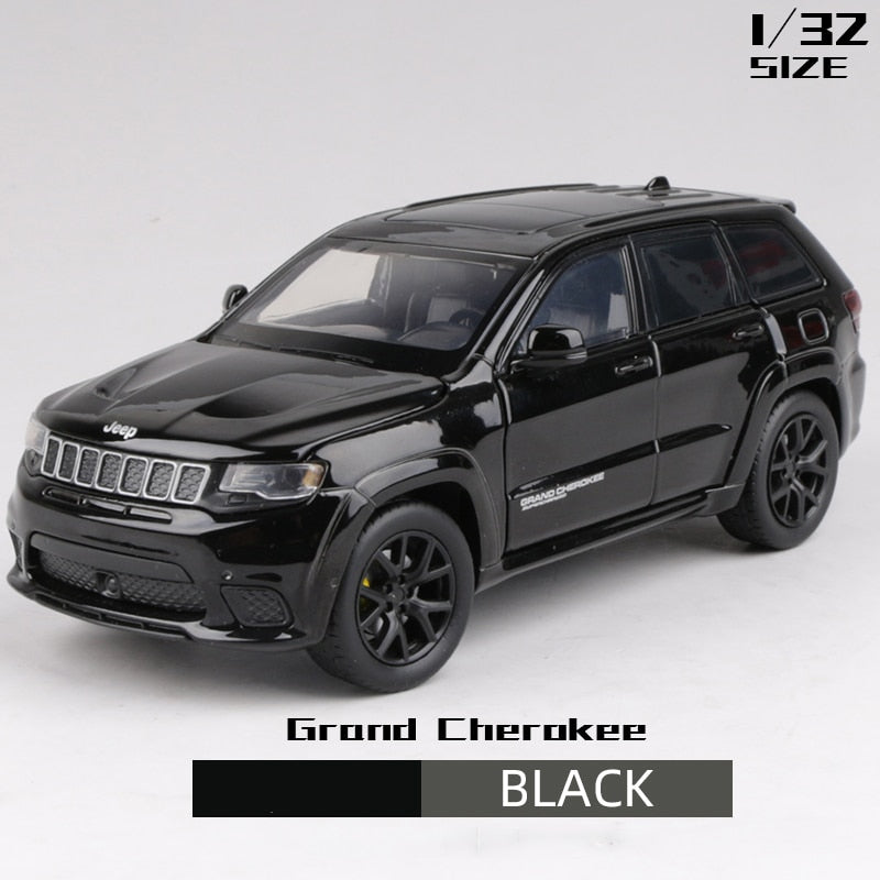 1:32 JEEPS Grand Cherokee SUV Alloy Off-road Car Model Steering Shock Absorber Sound And Light Toy Car Boy Gifts Car Model - TIKIJTRONICS 0 SPECIFICATIONSWarning: NOType Number: /Type: CarScale: 1:32Recommend Age: 4-6y,7-12y,12+y,18+Origin: Mainland ChinaModel Number: /Material: MetalFeatures: DiecastCertification: 3CBrand Name: WELLYBarcode: No3C: Type TIKIJTRONICS  (Store description)