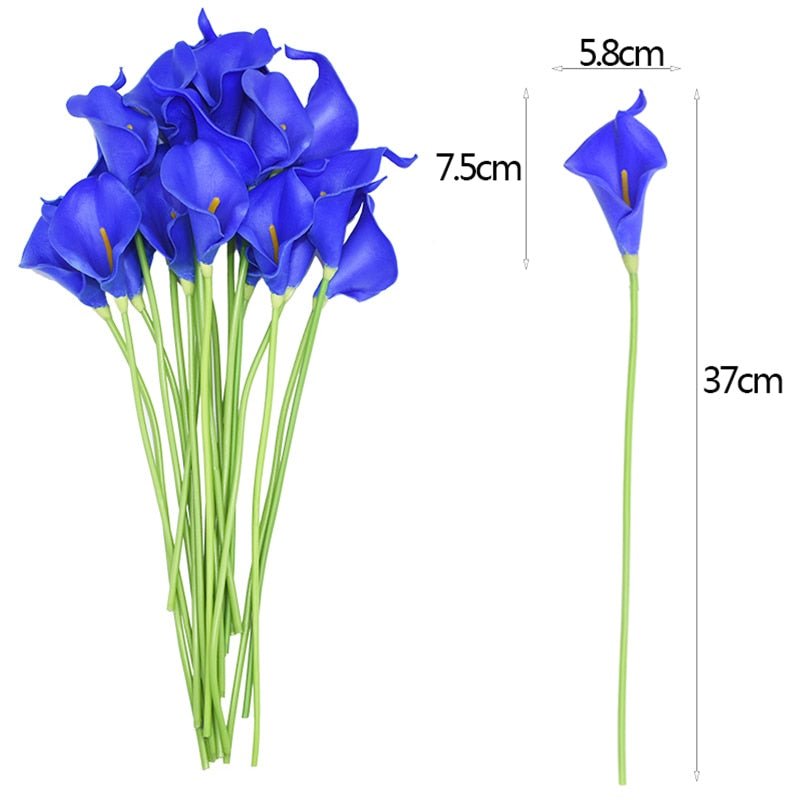 10Pcs High Quality Real Touch Calla Lily Artificial Flowers Calla Lily Bouquet For Wedding Bouquet Bridal Home Flower Decoration - TIKIJTRONICS10Pcs High Quality Real Touch Calla Lily Artificial Flowers Calla Lily Bouquet For Wedding Bouquet Bridal Home Flower Decoration14:202135822#B18;5:361385#10pcs