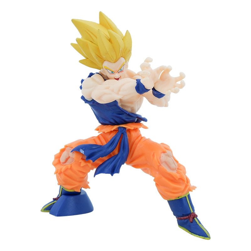 15.5CM Dragon Ball Anime Figure Battle Damage Shockwave Goku Manga Anime Statue PVC Action Figure Collection Model Toys Doll - TIKIJTRONICS # 0