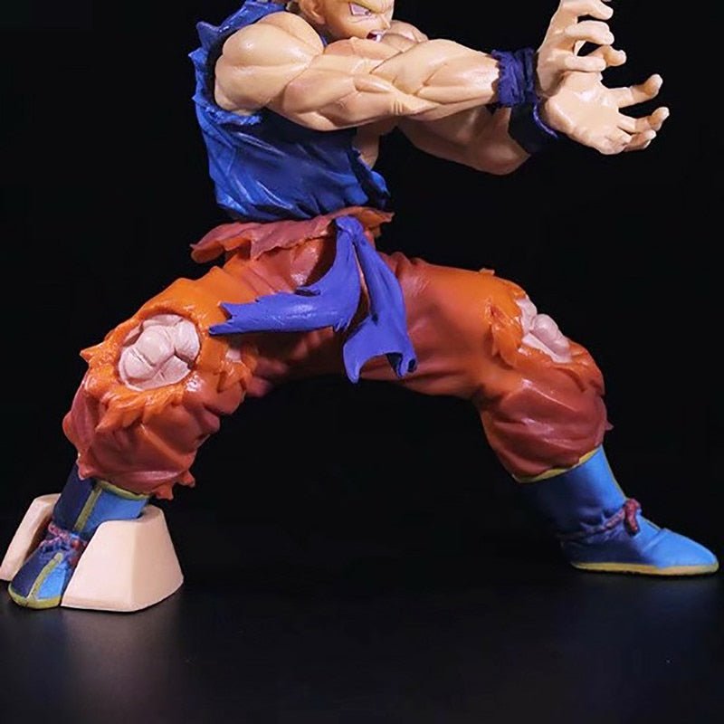 15.5CM Dragon Ball Anime Figure Battle Damage Shockwave Goku Manga Anime Statue PVC Action Figure Collection Model Toys Doll - TIKIJTRONICS # 0