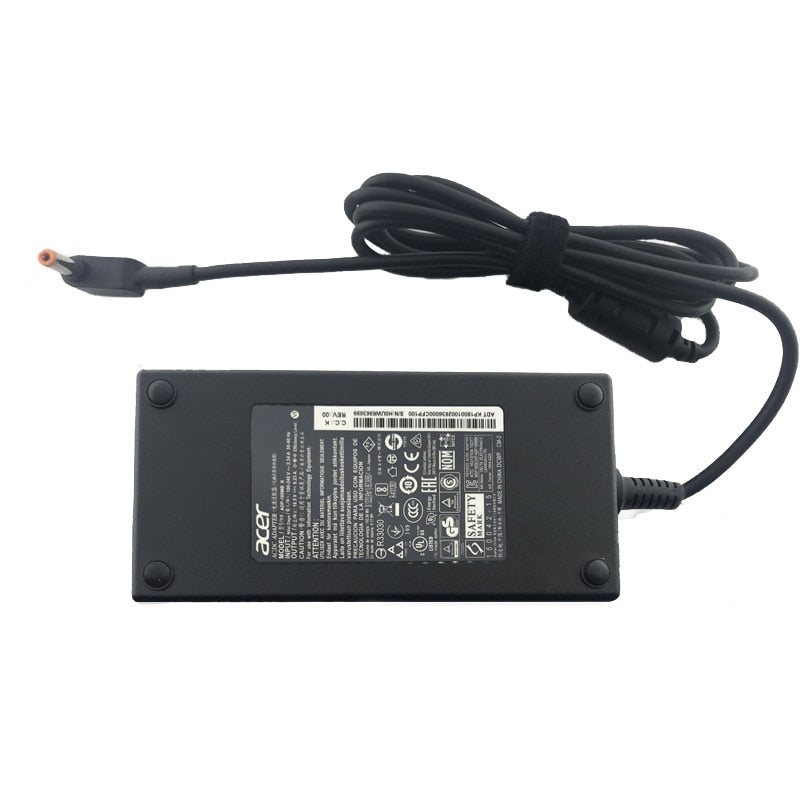 19.5V 9.23A 5.5*1.7mm/2.5mm For Acer Nitro5 N17C1 Predator Helios 300 series Laptop Charging Source Adapter - TIKIJTRONICS 0 SPECIFICATIONSUsage: SwitchingOutput voltage: 19VOutput Type: DCOutput: 19.5V 9.23AOrigin: Mainland ChinaMOQ: 1pcs Adapter (no power cord)Input: 100-240VDC Connector: 5.5*1.7mm/2.5mmConnection: Plug InCondition: NewCertification: CEBrand Name: ZUYE TIKIJTRONICS  (Store description)