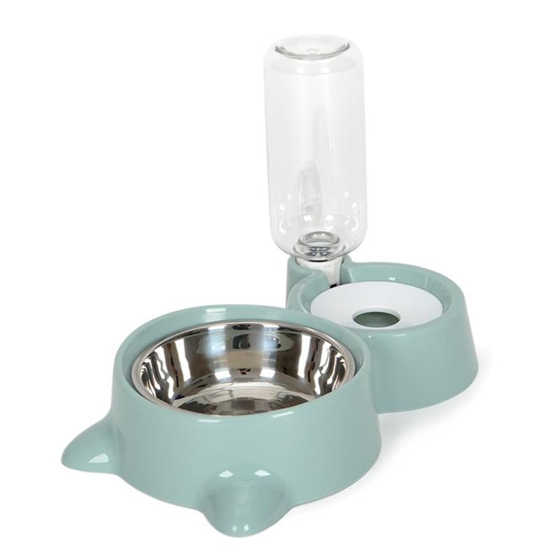 2-in-1 Cat Bowl Water Dispenser Automatic Water Storage Pet Dog Cat Food Bowl Food Container with Waterer Pet Waterer Feeder - TIKIJTRONICS 0 SPECIFICATIONSfeature4: Pet feederfeature3: Cat water bowlfeature2: Cat food bowlfeature1: Pet automatic water dispenserfeature: Cat bowlcolor: pink,blue,green,greyWith Water Dispenser: YesTime Setting: NoPower Source: CHARGEOrigin: Mainland ChinaMin Output: 50gMax Output: 500gMaterial: PlasticLCD Display: NoIs Smart Device: no TIKIJTRONICS  (Store description)