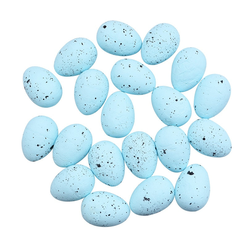 20/50Pcs Foam Easter Eggs Happy Easter Decorations Painted Bird Pigeon Eggs DIY Craft Kids Gift Favor Home Decor Easter Party - TIKIJTRONICS 0 SPECIFICATIONSis_customized: NoPattern: DotOrigin: Mainland ChinaOccasion: Children's Day,Party,Easter,ChristmasModel Number: CH376Material: FoamBrand Name: ZQNYCY TIKIJTRONICS  (Store description)