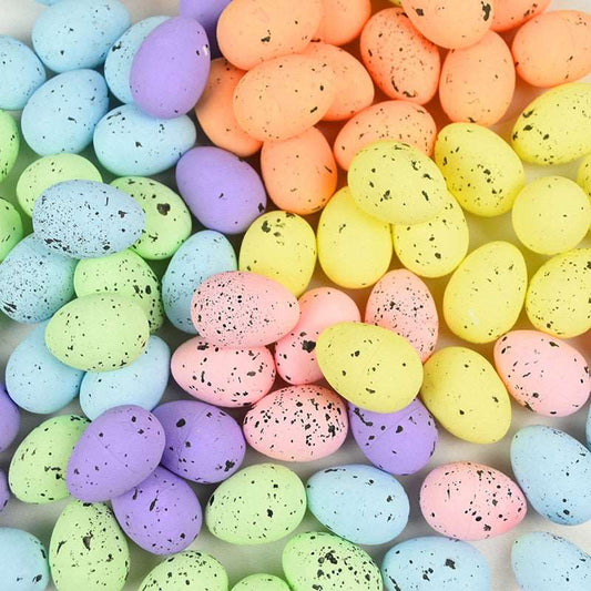 20/50Pcs Foam Easter Eggs Happy Easter Decorations Painted Bird Pigeon Eggs DIY Craft Kids Gift Favor Home Decor Easter Party - TIKIJTRONICS 0 SPECIFICATIONSis_customized: NoPattern: DotOrigin: Mainland ChinaOccasion: Children's Day,Party,Easter,ChristmasModel Number: CH376Material: FoamBrand Name: ZQNYCY TIKIJTRONICS  (Store description)