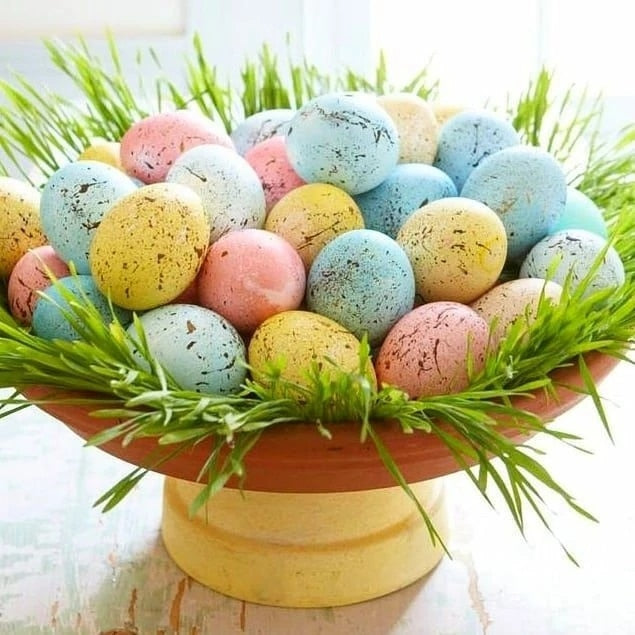 20/50Pcs Foam Easter Eggs Happy Easter Decorations Painted Bird Pigeon Eggs DIY Craft Kids Gift Favor Home Decor Easter Party - TIKIJTRONICS 0 SPECIFICATIONSis_customized: NoPattern: DotOrigin: Mainland ChinaOccasion: Children's Day,Party,Easter,ChristmasModel Number: CH376Material: FoamBrand Name: ZQNYCY TIKIJTRONICS  (Store description)