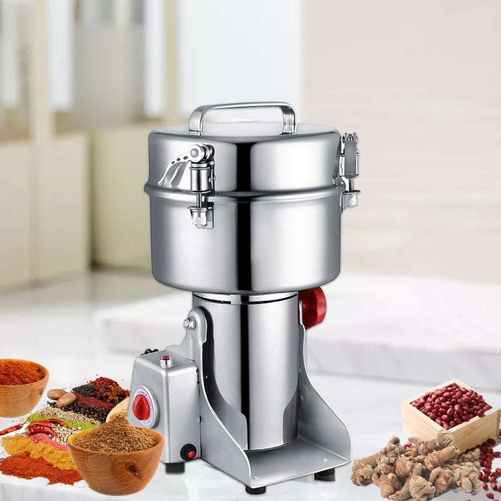 2000g Grains Spices Hebals Cereals Coffee Dry Food Grinder Miller Grinding Machine gristmill home medicine flour powder crusher - TIKIJTRONICS 0 SPECIFICATIONSOrigin: Mainland ChinaModel Number: 2000Certification: CEBrand Name: Biolomix TIKIJTRONICS  (Store description)