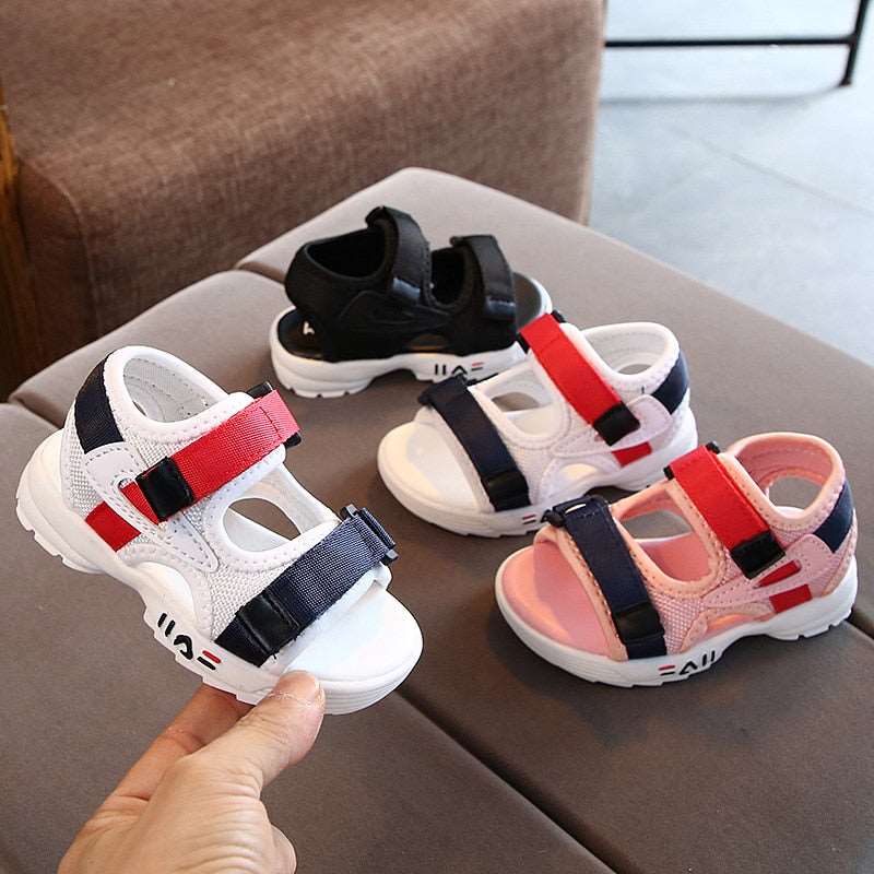 2020 summer new children's sandals baby toddler shoes girls beach shoes soft bottom non-slip boys sports sandals leisure 21-30 - Premium 0 from TIKIJTRONICS - Just $8.75! Shop now at TIKIJTRONICS