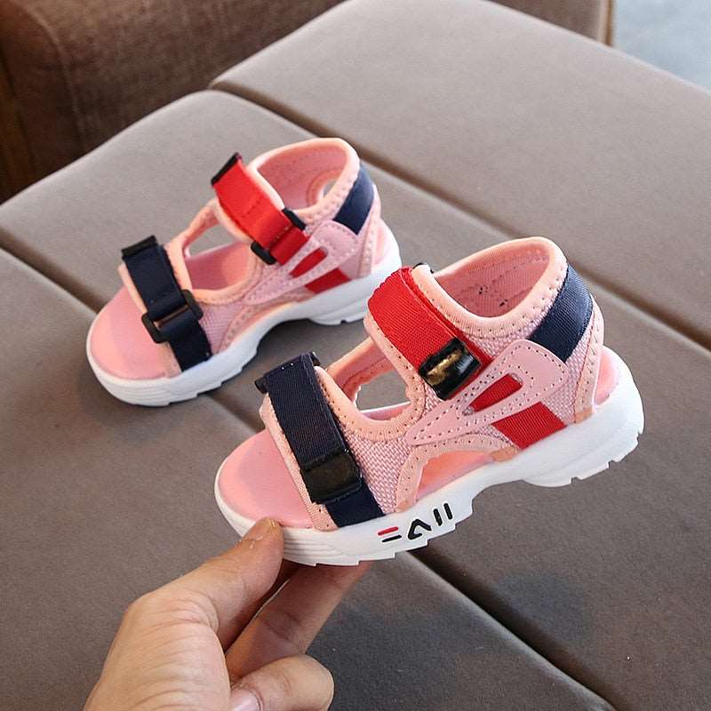 2020 summer new children's sandals baby toddler shoes girls beach shoes soft bottom non-slip boys sports sandals leisure 21-30 - Premium 0 from TIKIJTRONICS - Just $8.75! Shop now at TIKIJTRONICS