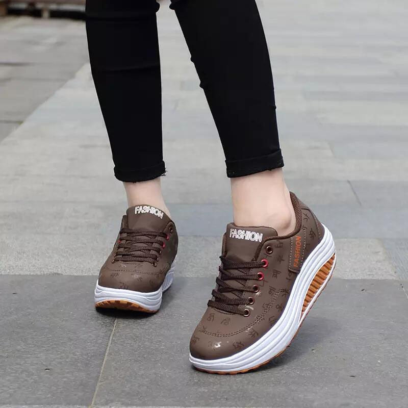 2020 Spring New Women Platform Rocking Shoes Casual Fashionable Womens Chunky Designer Sneakers Zapatillas Con Plataforma Mujer - TIKIJTRONICS # 0