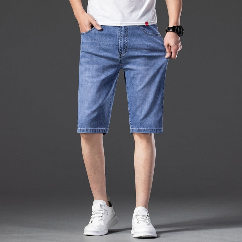 2021 New Fashion Mens Ripped Short Jeans Brand Clothing Bermuda Summer  Cotton Shorts Breathable Denim Shorts Male - TIKIJTRONICS # 0