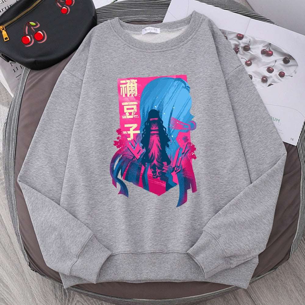 2023 Demon Slayer Japan Anime Men Hoody Autumn New Fashion Sweatshirt Harajuku Fleece Pullovers Personality Crewneck Men Hoodies - Premium 0 from TIKIJTRONICS - Just $9.77! Shop now at TIKIJTRONICS