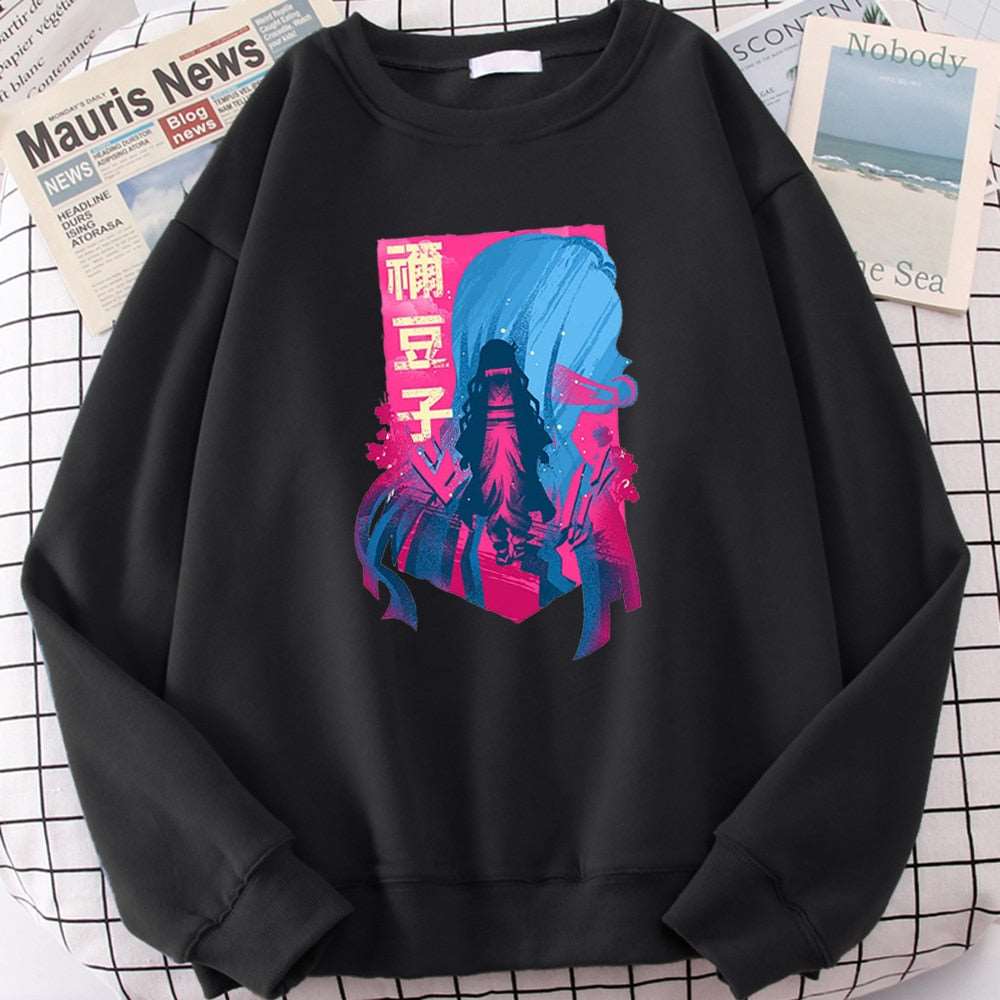 2023 Demon Slayer Japan Anime Men Hoody Autumn New Fashion Sweatshirt Harajuku Fleece Pullovers Personality Crewneck Men Hoodies - Premium 0 from TIKIJTRONICS - Just $9.77! Shop now at TIKIJTRONICS