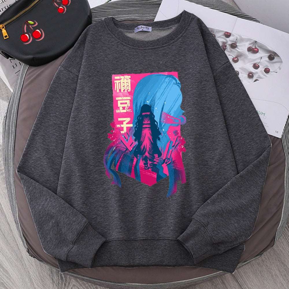 2023 Demon Slayer Japan Anime Men Hoody Autumn New Fashion Sweatshirt Harajuku Fleece Pullovers Personality Crewneck Men Hoodies - Premium 0 from TIKIJTRONICS - Just $9.77! Shop now at TIKIJTRONICS