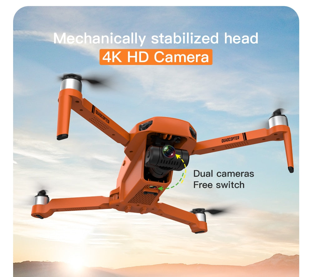 2023 New GPS Drone 4k Profesional 8K HD Camera 2-Axis Gimbal Anti-Shake Aerial Photography Brushless Foldable Quadcopter 1.2km TIKIJTRONICS