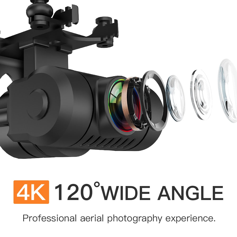 2023 New GPS Drone 4k Profesional 8K HD Camera 2-Axis Gimbal Anti-Shake Aerial Photography Brushless Foldable Quadcopter 1.2km - TIKIJTRONICS # 0