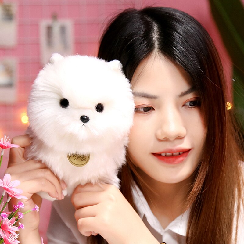 23cm Lifelike Pompom Dog Plush Toy Simulation Stuffed Animal Fluffy Dog Soft Doll Kids Toys Birthday Christmas Gift for Kids - TIKIJTRONICS 0 SPECIFICATIONSType: Plush/Nano DollTheme: TV & Movie CharacterRecommend Age: 12+y,18+,14+yOrigin: Mainland ChinaMaterial: PlushItem Type: AnimalsGender: UnisexForm: GeniusFilling: PP CottonFeatures: Stuffed & PlushCertification: CECN: JiangsuBrand Name: GDzacclyAnimals: unicorn TIKIJTRONICS  (Store description)