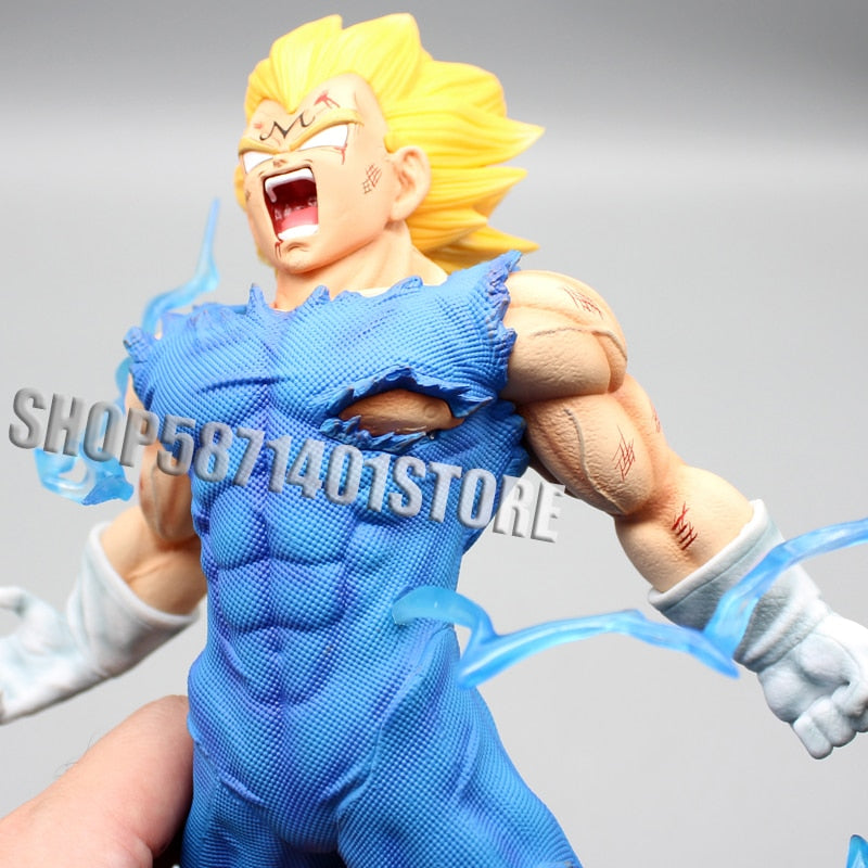 25cm Dragon Ball Z Majin Vegeta Figure Self-destruct Majin Vegeta Action Figure PVC Anime Model Collection Statue Toys Gifts - TIKIJTRONICS # 0