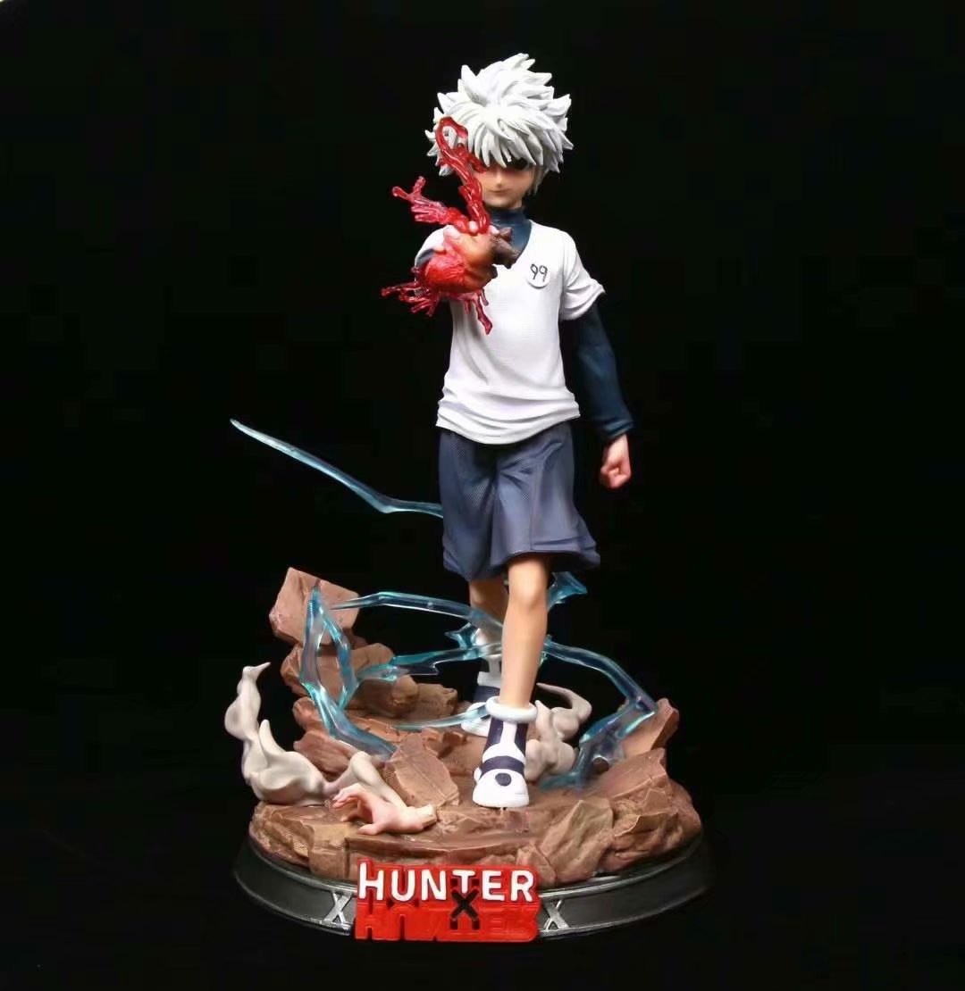 27cm Hunter x Hunter Gon Freecss & Killua Zoldyck Anime PVC Action Figure Toy GK Game Statue Figurine Collection Model Doll Gift - Premium 0 from TIKIJTRONICS - Just $15.78! Shop now at TIKIJTRONICS