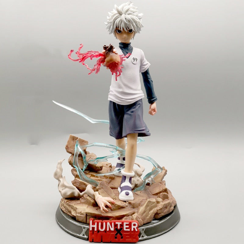 27cm Hunter x Hunter Gon Freecss & Killua Zoldyck Anime PVC Action Figure Toy GK Game Statue Figurine Collection Model Doll Gift - Premium 0 from TIKIJTRONICS - Just $15.78! Shop now at TIKIJTRONICS