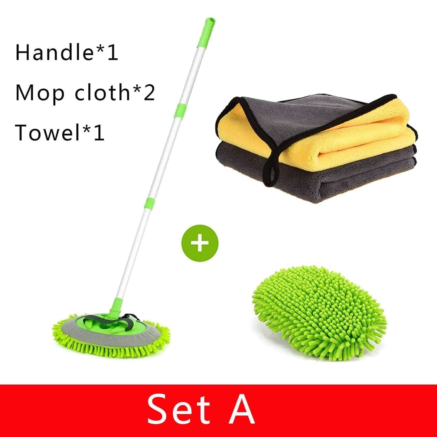 2 in 1 Car Cleaning Brush Car Wash Brush Telescoping Long Handle Cleaning Mop Chenille Broom Auto Accessories - TIKIJTRONICS 0 SPECIFICATIONSSpecial Features 2: Car Washing MopSpecial Features: car cleaning toolOrigin: Mainland ChinaMaterial Type: plasticItem Weight: 0.39kgItem Type: Sponges, Cloths & BrushesItem Type: Sponges, Cloths & BrushesItem Length: 118cm TIKIJTRONICS  (Store description)