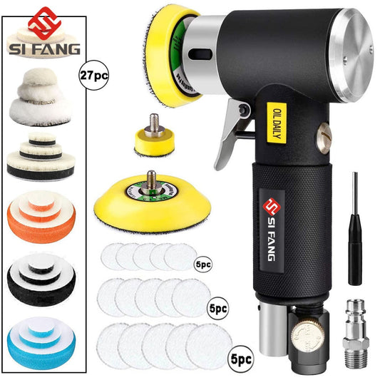 2inch/3inch Mini Orbital Air SanderPneumatic Polishing Grinding Machine   Air Tools Buffer Dual Action Orbital Polisher for Car - TIKIJTRONICS 0 SPECIFICATIONSis_customized: YesUsage: Commercial ManufactureType: OtherSize: 50mm,75mmOrigin: Mainland ChinaNo-Load Speed: 16000RPMModel Number: othersMaximum Torque: othersDIY Supplies: MetalworkingCertification: CEBrand Name: SI FANGAverage Air Consumption: 4CFMAir Pressure: 90PSIAir Inlet: 1/4