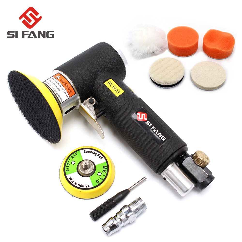 2inch/3inch Mini Orbital Air SanderPneumatic Polishing Grinding Machine   Air Tools Buffer Dual Action Orbital Polisher for Car - TIKIJTRONICS 0 SPECIFICATIONSis_customized: YesUsage: Commercial ManufactureType: OtherSize: 50mm,75mmOrigin: Mainland ChinaNo-Load Speed: 16000RPMModel Number: othersMaximum Torque: othersDIY Supplies: MetalworkingCertification: CEBrand Name: SI FANGAverage Air Consumption: 4CFMAir Pressure: 90PSIAir Inlet: 1/4"Air Consumption: 4 CFM TIKIJTRONICS  (Store description)