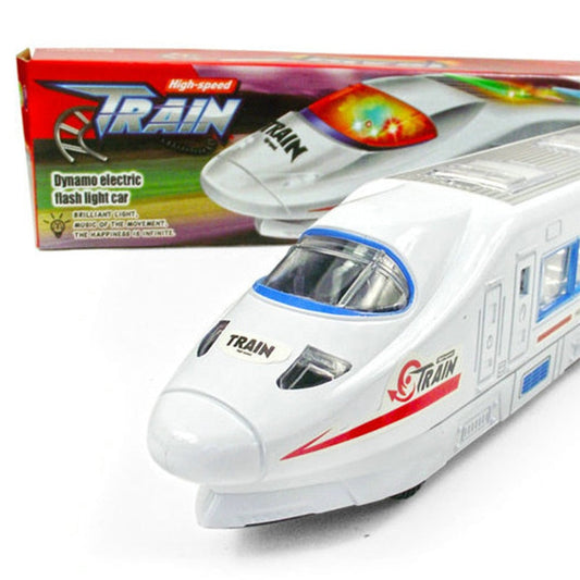 32cm Plastic CRH Train Toys Model Electric Flash Light Sound Toys Trains Model Universal Express Train Toys for Kids Gifts - TIKIJTRONICS # 0