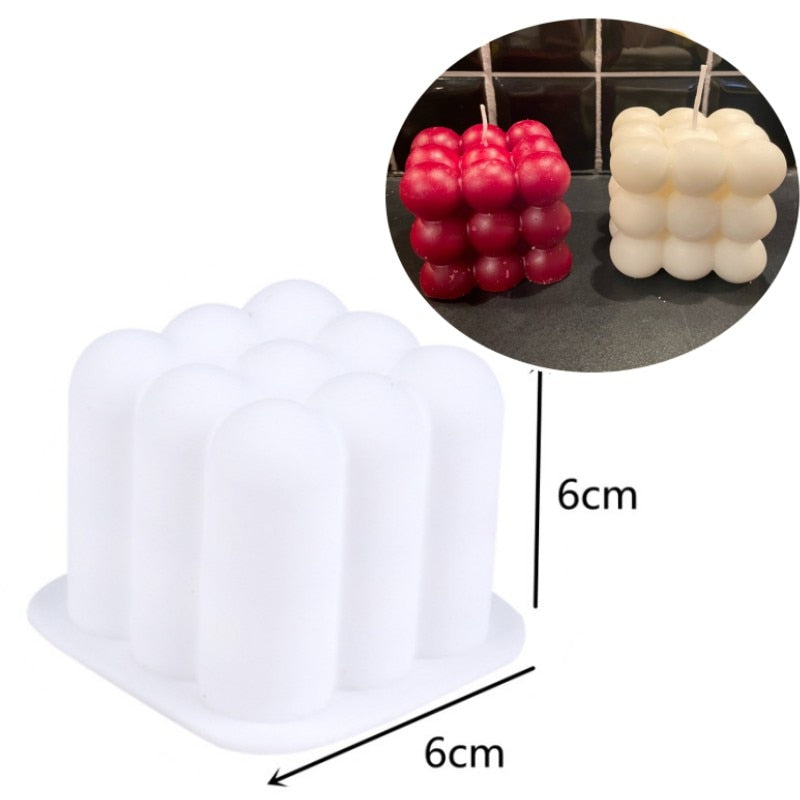 3D Handmade Candle Silicone Mould Aromatherapy Candle Gypsum Modeling Cake Mould Pastry Tools Candle Making Supplies - TIKIJTRONICS 0 SPECIFICATIONSSize: As the picture showsOrigin: Mainland ChinaModel Number: Candle mouldMaterial: Silicone TIKIJTRONICS  (Store description)