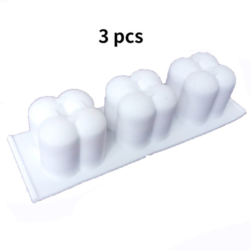 3D Handmade Candle Silicone Mould Aromatherapy Candle Gypsum Modeling Cake Mould Pastry Tools Candle Making Supplies - TIKIJTRONICS 0 SPECIFICATIONSSize: As the picture showsOrigin: Mainland ChinaModel Number: Candle mouldMaterial: Silicone TIKIJTRONICS  (Store description)