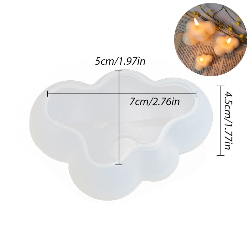 3D Handmade Candle Silicone Mould Aromatherapy Candle Gypsum Modeling Cake Mould Pastry Tools Candle Making Supplies - TIKIJTRONICS 0 SPECIFICATIONSSize: As the picture showsOrigin: Mainland ChinaModel Number: Candle mouldMaterial: Silicone TIKIJTRONICS  (Store description)