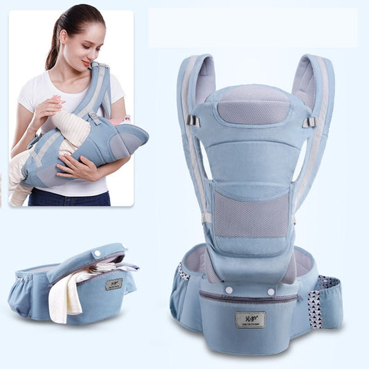 3 In 1 Baby Carrier Ergonomic Infant Kid Baby Hipseat Sling Kangaroo Baby Wrap Carrier Large Capacity Storage Bags  0-48 months - TIKIJTRONICS # 0