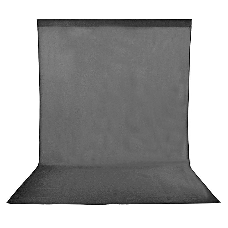 3X1/2/3/4/6M Photography Backdrops Polyester Cotton Photo Studio Backdrop Green Screen Chromakey Photo Shoot Background 6 Colors TIKIJTRONICS