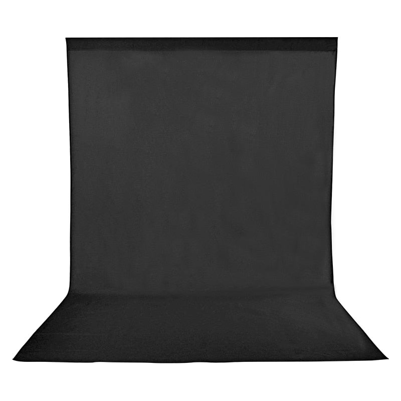 3X1/2/3/4/6M Photography Backdrops Polyester Cotton Photo Studio Backdrop Green Screen Chromakey Photo Shoot Background 6 Colors TIKIJTRONICS