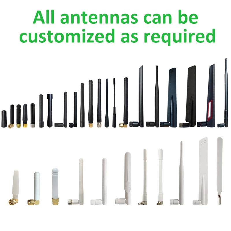 433MHz Antenna LORA LORAWAN 5dbi SMA Male Connector 433 IOT antena waterproof directional antenne 21cm RP-SMA/u.FL Pigtail Cable TIKIJTRONICS