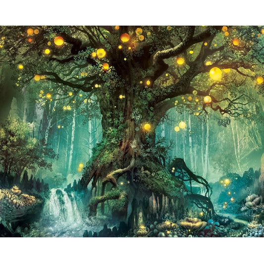 5D Diamond Embroidery Magical Landscape Tree Diamond Painting Full Square/Round DIY Rhinestone Mosaic Decoration Home Furnishing - Premium 0 from TIKIJTRONICS - Just $4.53! Shop now at TIKIJTRONICS