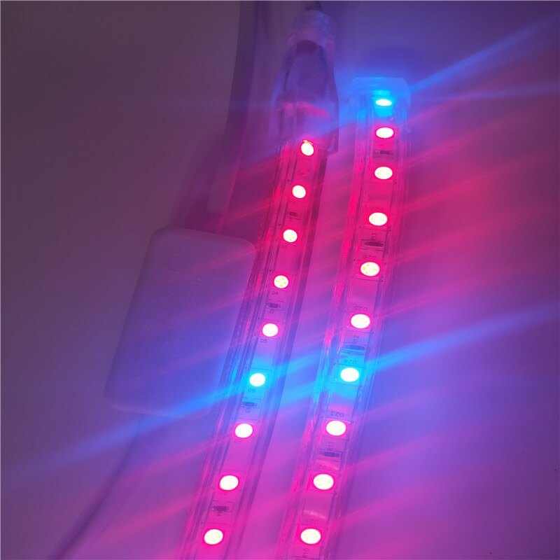 5V 12V 220V  LED Grow Light Full Spectrum waterproof LED Strip 5050 60LEDs Phyto Lamps For Greenhouse Hydroponic Plant Growing - TIKIJTRONICS # 0