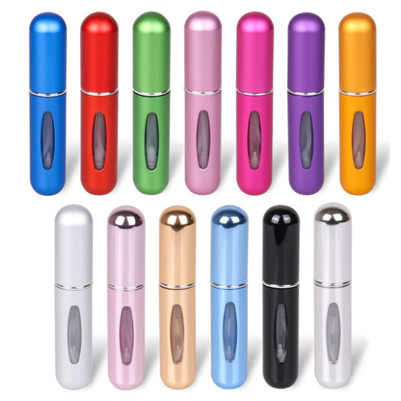 5ml Perfume Refill Bottle Portable Mini Refillable Spray Jar Scent Pump Empty Cosmetic Containers Atomizer for Travel Tool Cheap - Premium 0 from TIKIJTRONICS - Just $0.07! Shop now at TIKIJTRONICS