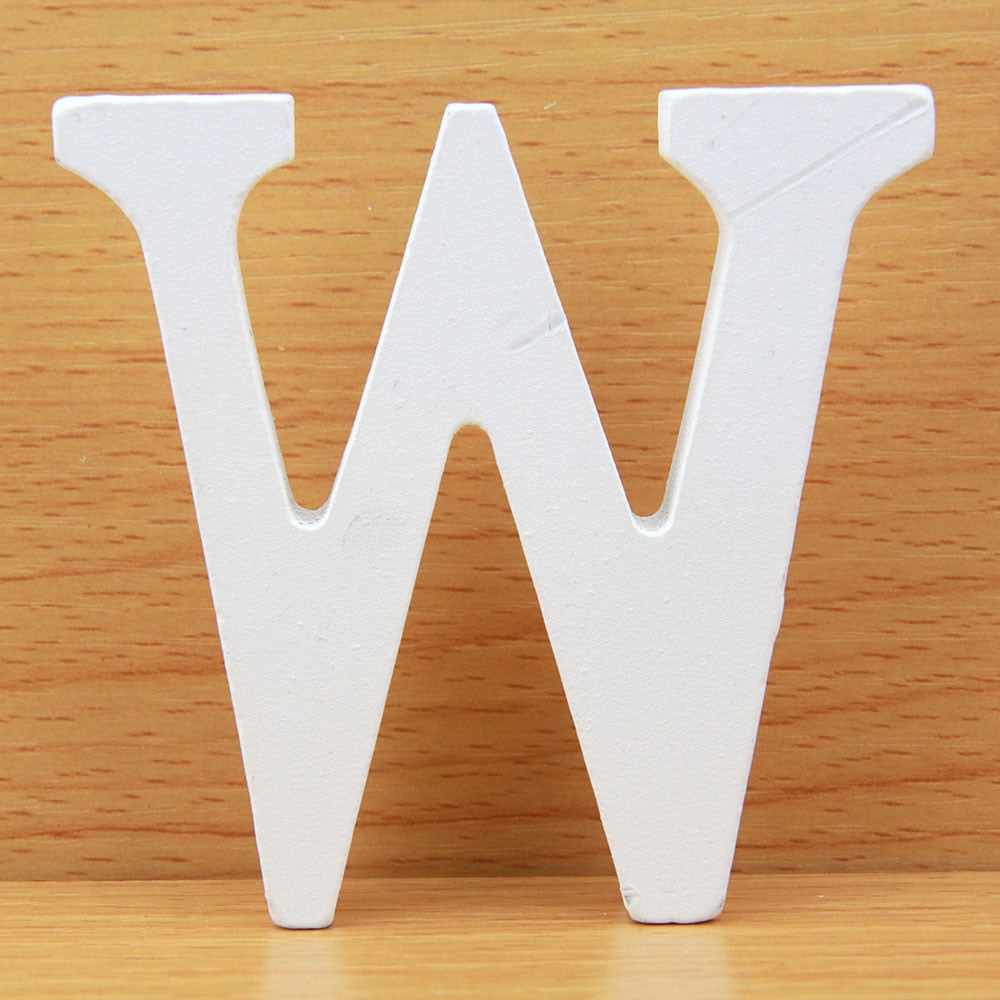 8 CM Letras Decorativas Grandes White Wooden Letters Home Decor Wedding Decoration DIY Personalised Name Design Free Standing - TIKIJTRONICS 0 SPECIFICATIONSis_customized: YesOrigin: Mainland ChinaMaterial: Wood TIKIJTRONICS  (Store description)