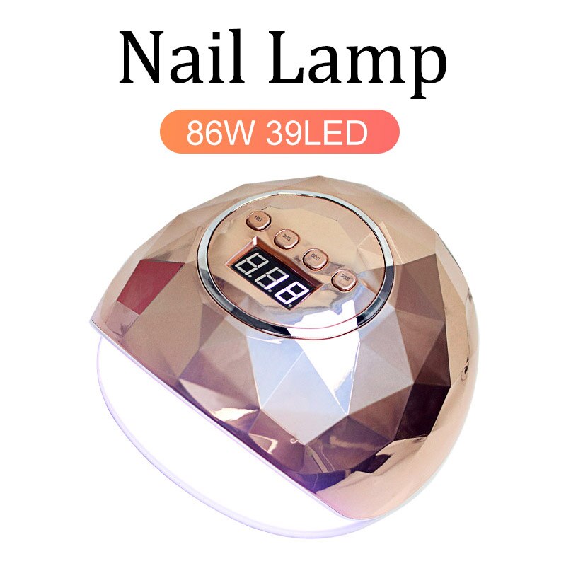 86W Uv LED Nail Drying Lamp Manicure Machine For Curing All Gel Nail Polish Nail Supplies For Professionals Nail Art Equipment - TIKIJTRONICS # 0