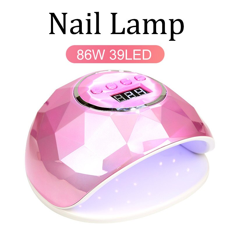 86W Uv LED Nail Drying Lamp Manicure Machine For Curing All Gel Nail Polish Nail Supplies For Professionals Nail Art Equipment - TIKIJTRONICS # 0