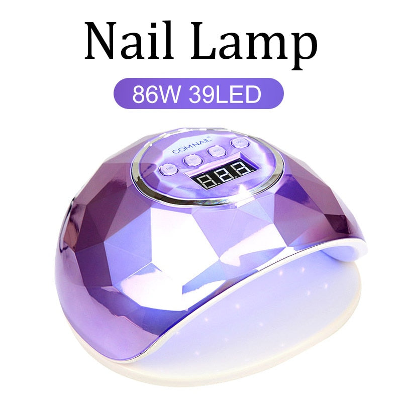 86W Uv LED Nail Drying Lamp Manicure Machine For Curing All Gel Nail Polish Nail Supplies For Professionals Nail Art Equipment - TIKIJTRONICS # 0