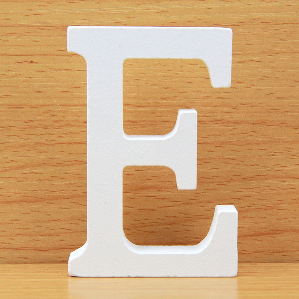 8 CM Letras Decorativas Grandes White Wooden Letters Home Decor Wedding Decoration DIY Personalised Name Design Free Standing - TIKIJTRONICS 0 SPECIFICATIONSis_customized: YesOrigin: Mainland ChinaMaterial: Wood TIKIJTRONICS  (Store description)