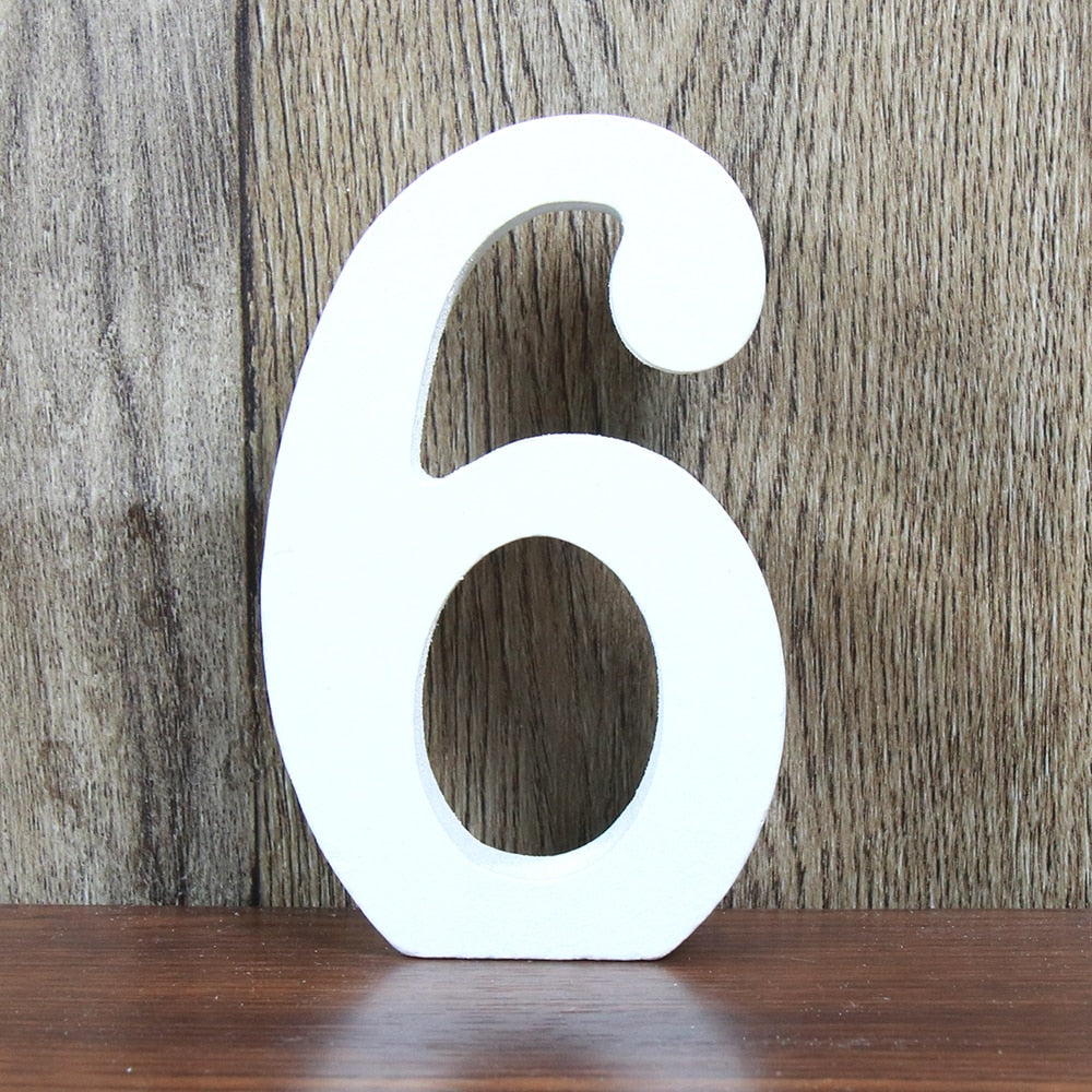 8 CM Letras Decorativas Grandes White Wooden Letters Home Decor Wedding Decoration DIY Personalised Name Design Free Standing - TIKIJTRONICS 0 SPECIFICATIONSis_customized: YesOrigin: Mainland ChinaMaterial: Wood TIKIJTRONICS  (Store description)