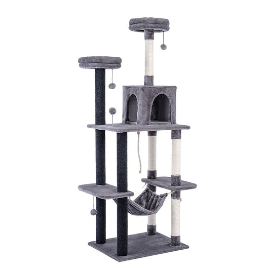 9 Kinds Domestic Delivery Cat Tree House Tower Condo Cat Scratching Post for Indoor Kitten Jumping Toy with Ladder Playing Tree - TIKIJTRONICS 0 SPECIFICATIONSWarehouse: Canada/USA/EU/RussiaType: catsType: Cat Tree Cando/Cat ToysSKU: AMT0005,AMT0012GY,AMT0014GY,AWJ0420,AMT0032NBOrigin: Mainland ChinaNo. of Tiers: Four LayersMaterial: WoodKind: Cat kittenItem Type: cat treesColor: Gray/BeigeCN: ZhejiangBrand Name: PAWZ Road TIKIJTRONICS  (Store description)