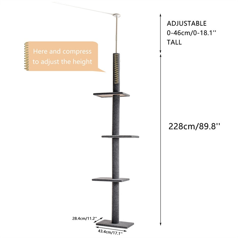 9 Kinds Domestic Delivery Cat Tree House Tower Condo Cat Scratching Post for Indoor Kitten Jumping Toy with Ladder Playing Tree - TIKIJTRONICS 0 SPECIFICATIONSWarehouse: Canada/USA/EU/RussiaType: catsType: Cat Tree Cando/Cat ToysSKU: AMT0005,AMT0012GY,AMT0014GY,AWJ0420,AMT0032NBOrigin: Mainland ChinaNo. of Tiers: Four LayersMaterial: WoodKind: Cat kittenItem Type: cat treesColor: Gray/BeigeCN: ZhejiangBrand Name: PAWZ Road TIKIJTRONICS  (Store description)