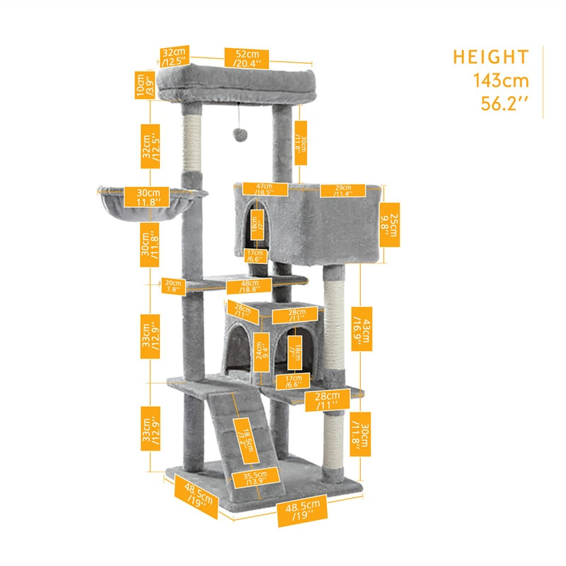 9 Kinds Domestic Delivery Cat Tree House Tower Condo Cat Scratching Post for Indoor Kitten Jumping Toy with Ladder Playing Tree - TIKIJTRONICS 0 SPECIFICATIONSWarehouse: Canada/USA/EU/RussiaType: catsType: Cat Tree Cando/Cat ToysSKU: AMT0005,AMT0012GY,AMT0014GY,AWJ0420,AMT0032NBOrigin: Mainland ChinaNo. of Tiers: Four LayersMaterial: WoodKind: Cat kittenItem Type: cat treesColor: Gray/BeigeCN: ZhejiangBrand Name: PAWZ Road TIKIJTRONICS  (Store description)