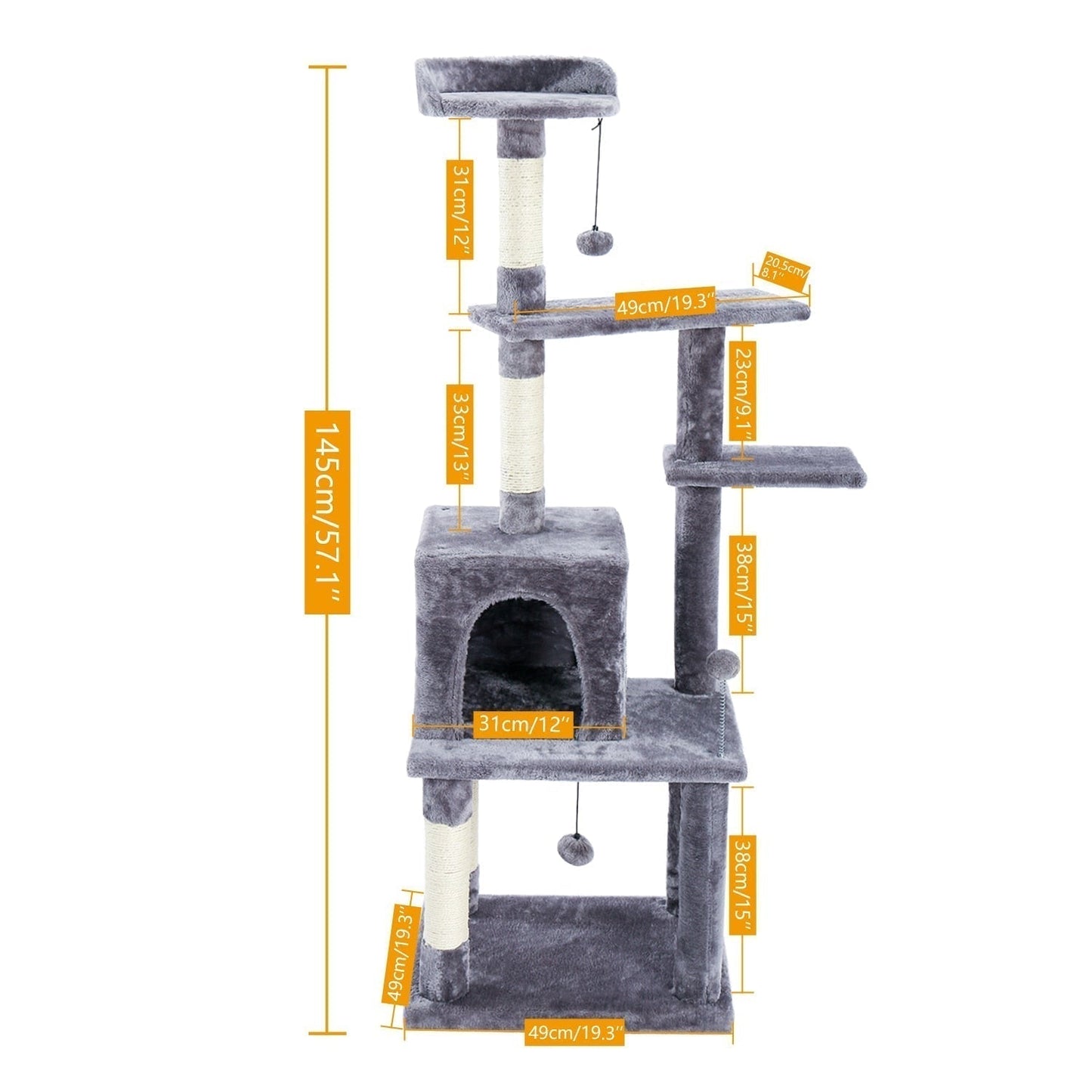 9 Kinds Domestic Delivery Cat Tree House Tower Condo Cat Scratching Post for Indoor Kitten Jumping Toy with Ladder Playing Tree - TIKIJTRONICS 0 SPECIFICATIONSWarehouse: Canada/USA/EU/RussiaType: catsType: Cat Tree Cando/Cat ToysSKU: AMT0005,AMT0012GY,AMT0014GY,AWJ0420,AMT0032NBOrigin: Mainland ChinaNo. of Tiers: Four LayersMaterial: WoodKind: Cat kittenItem Type: cat treesColor: Gray/BeigeCN: ZhejiangBrand Name: PAWZ Road TIKIJTRONICS  (Store description)