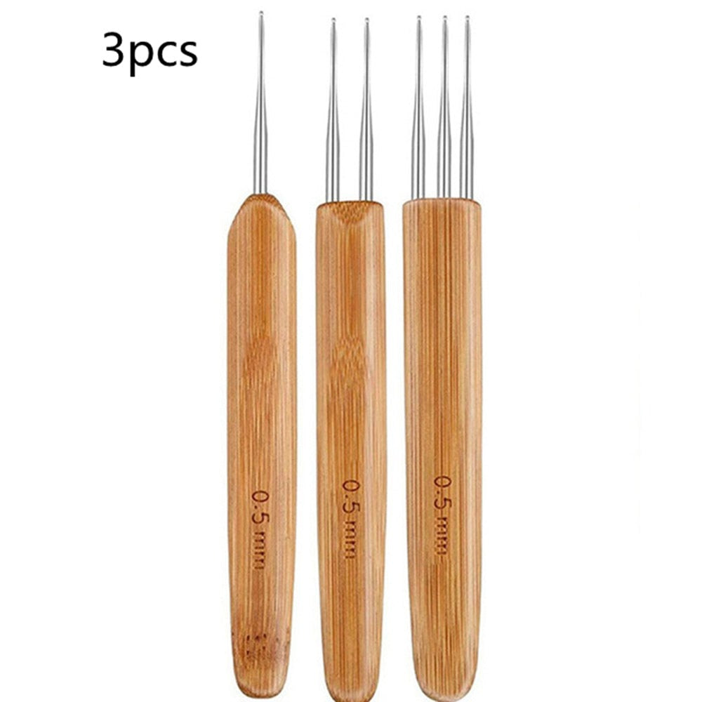 9pcs/Set 2mm-6mm Bamboo Knitting Needles Set Multicolor Knitting Hooks Set DIY Crochet Hooks Needles For Yarn Handle - TIKIJTRONICS 0 SPECIFICATIONSUse: KnittingType of Wholesale: noType: Knitting NeedleStyle: Sewing Needles ToolSize: 2-6mmSet Type: YESPacking: 9pcs/setOrigin: Mainland ChinaMaterial: Wood+metalLength: 14cmItem name: Crochet Hooks SetFeature: Knitting NeedlesBrand Name: FLRHSJX TIKIJTRONICS  (Store description)