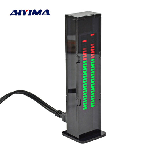 AIYIMA AS30 LED Music Audio Spectrum indicator Amplifier Board SCM Stereo Level indicator VU Meter Speed Adjustable With Case - TIKIJTRONICS 0 SPECIFICATIONSPackage: YesOrigin: Mainland ChinaModel Number: AS30 LED Music Audio Spectrum indicatorMaximum Power Per Channel: NO POWERChannels: 2 (2.0)Brand Name: Aiyima TIKIJTRONICS  (Store description)